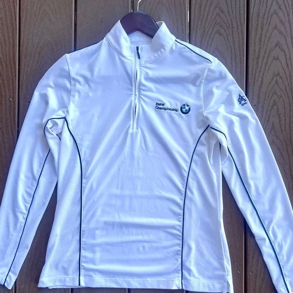 Peter Millar | Women’s Golf Pullover | White | Small - Picture 1 of 7